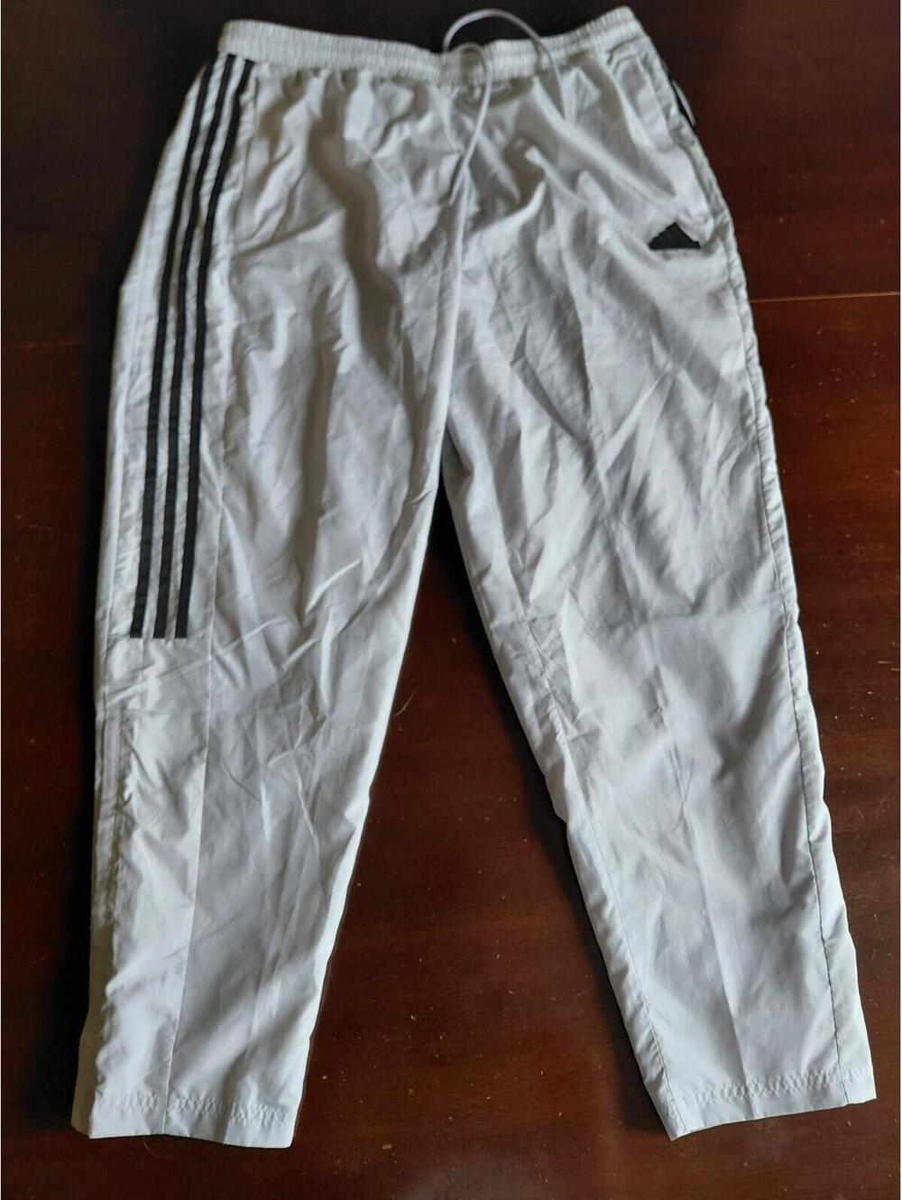 Adidas House of Tiro Woven Pants Mens XL Gray Black  IW3583
